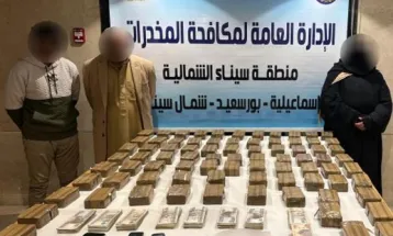 ضبط مواد مخدرة قيمتها 30 مليون جنيه