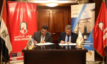 بروتوكول تعاون بين مصر للتأمين وجامعة بنى سويف التكنولوجية لتسويق الخدمات التأمينية والمالية