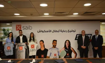 لتعزيز مكانة مصر الرياضية «saib» يدعم لاعبى منتخب الإسكواش