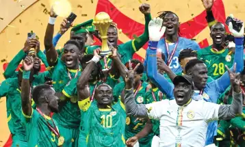 100ألف يورو غرامة وإيقافات بالجملة تنتظر لاعبى السنغال أبطال إفريقيا