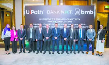 بالشراكة مع «بى.ام.بى مصر»..بنك نكست يطلق منصة «UiPath»