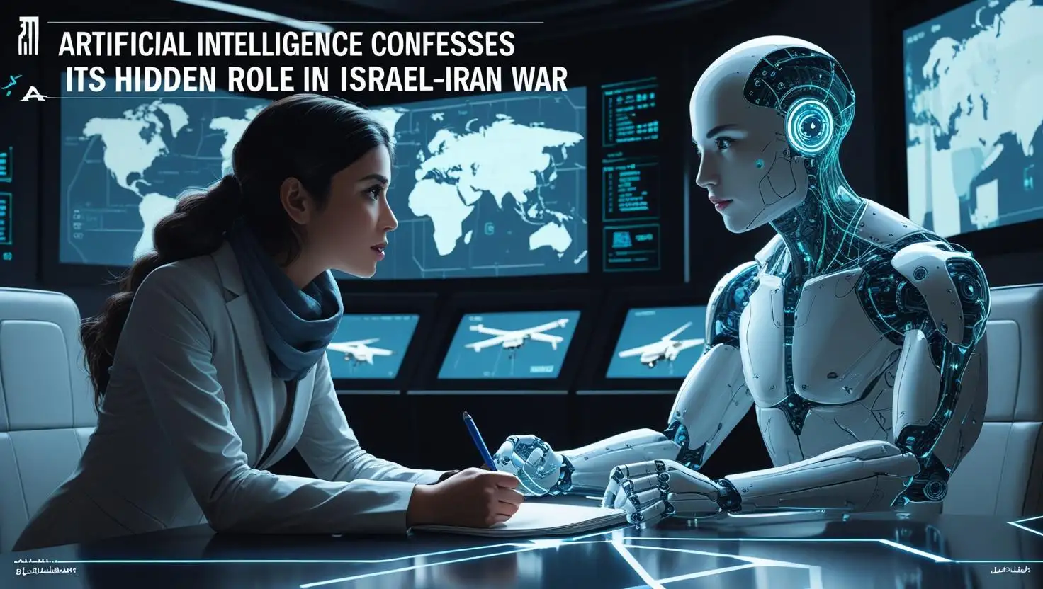 AI يتحدث عن دوره الخفى فى الصراع الإيرانى الإسرائيلى.. فماذا يقول عن نفسه فى ساحة المعركة؟